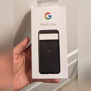 NEW GOOGLE PIXEL 8 BLACK PHONE CASE perfect condition